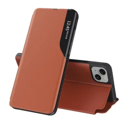Custodia per Apple iPhone 15 Plus, Techsuit, eFold, Arancione
