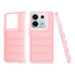 Custodia per Xiaomi Poco X6 / Note 13 Pro 5G, Techsuit, Wave Shield, Rosa