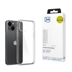 Custodia per Apple iPhone 15, 3MK, Clear, Trasparente