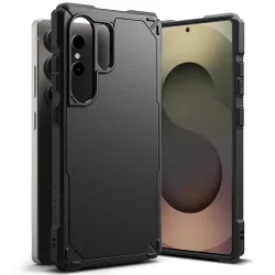 Custodia per Samsung Galaxy S25 Ultra S938, Ringke, Rugged Gear, Nera