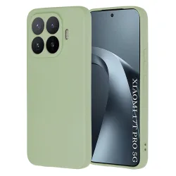 Custodia per Xiaomi 17T Pro, Techsuit, SoftFlex, Verde Chiaro