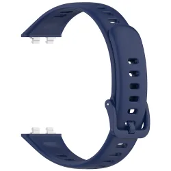 Cinturino Techsuit W081 per Huawei Band 11 / 11 Pro, Blu Navy