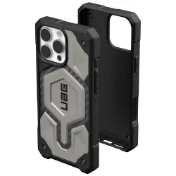 Custodia MagSafe per Apple iPhone 16 Pro Max, Urban Armor Gear, Monarch Pro, Grigio