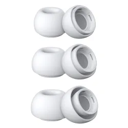 Tappi OEM per Apple AirPods Pro, Taglia XS / S / L, Bianchi