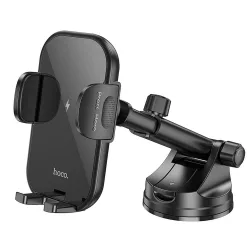 Caricabatterie Auto Wireless HOCO HW5, 15W, 1.67A, Nero