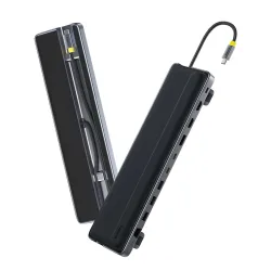 Hub USB-C Baseus EliteJoy EH3, 12in1, Grigio B0114200