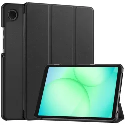 Custodia per Samsung Galaxy Tab A11 / Tab A9, Techsuit, FoldPro Nuovo Modello, Nera