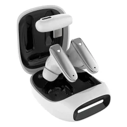 Auricolari Bluetooth Fixed Pods, TWS, Bianco