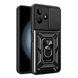 Custodia per Realme Note 50 / C51, Techsuit, CamShield, Nera