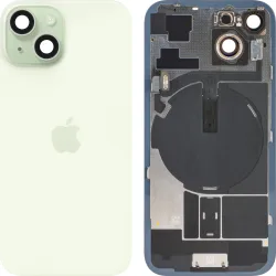 Copertura Batteria Apple iPhone 15, Verde, Swap Premium