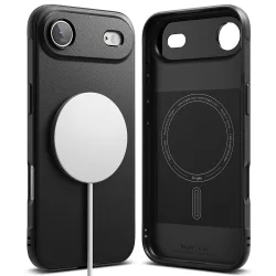 Custodia MagSafe per Apple iPhone 17 Air, Ringke, Onyx, Nera