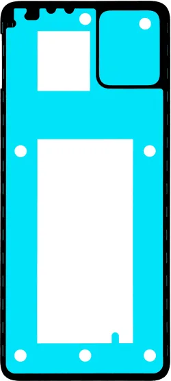 Adesivo Coperchio Batteria Motorola Moto G32, Service Pack 5D78C21144
