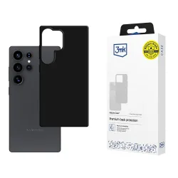 Custodia per Samsung Galaxy S25 Ultra S938, 3MK, Silicone, Nera