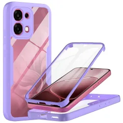 Custodia per Oppo A6 Pro 5G / A6 Pro 4G, Techsuit, ColorVerse 360, Viola
