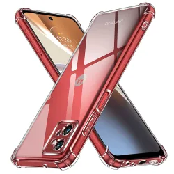 Custodia per Motorola Moto G32, Techsuit, Shockproof Clear, Trasparente