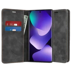 Custodia per Xiaomi Poco M8 / Redmi Note 15 5G / Note 15 4G, Techsuit, Confy, Nera