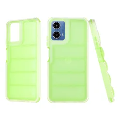 Custodia per Motorola Moto G45 / G34, Techsuit, Wave Shield, Verde