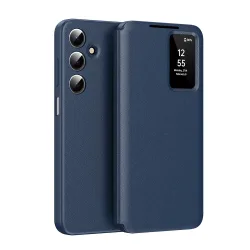 Custodia per Samsung Galaxy A17 4G / A17 5G / A26 A266, Techsuit, SmartView, Blu