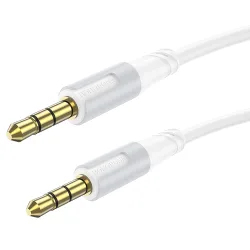 Cavo Audio 3.5mm - 3.5mm Borofone BL19 Creator, 1m, Bianco