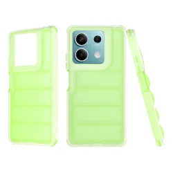 Custodia per Xiaomi Redmi Note 13 5G, Techsuit, Wave Shield, Verde