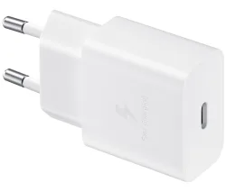 Caricatore da rete Samsung, 15W, 2A, 1 x USB-C, Bianco EP-T1510NWEGEU