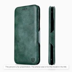 Custodia per Oppo A5 4G, Techsuit, Safe Wallet Plus, Verde