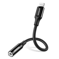 Adattatore Audio Lightning - 3.5mm UGREEN US211 (30756), Nero