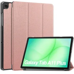 Custodia per Samsung Galaxy Tab A11+ / Tab A9+, Techsuit, FoldPro, Rosa