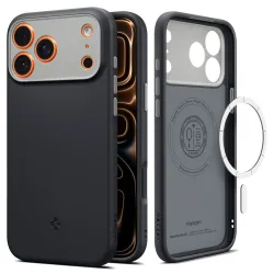 Custodia MagSafe per Apple iPhone 17 Pro Max, Spigen, Caseology Nano Pop, Nera ACS10262
