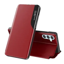 Custodia per Samsung Galaxy A34 A346, Techsuit, eFold, Rossa