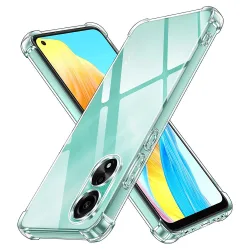 Custodia per Oppo A78 4G, Techsuit, Shockproof Clear, Trasparente