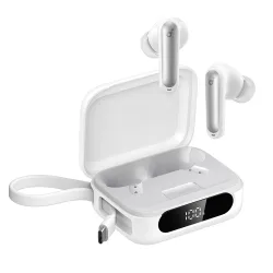 Handsfree Bluetooth Anker SoundCore P41i, TWS, ANC, Bianco A3937G21