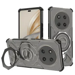 Custodia per Honor X9c / Magic7 Lite, Techsuit, Carbon Shield Pro, Fumo
