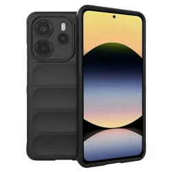 Custodia per Xiaomi Redmi Note 14 4G (Standard), Techsuit, Magic Shield, Nera