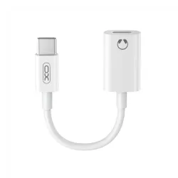Adattatore Audio USB-C - Lightning XO Design NB-R268B, Bianco