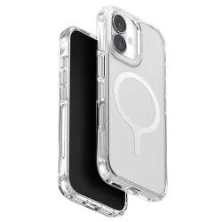 Custodia MagSafe per Apple iPhone 17, UNIQ, LifePro Xtreme MagClick, Trasparente