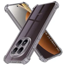 Custodia per Xiaomi Poco M8 Pro / Redmi Note 15 Pro+ 5G, Techsuit, Shockproof Clear, Fumé