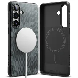 Custodia MagSafe per Samsung Galaxy S26 Plus S947, Ringke, Onyx, Camuffamento