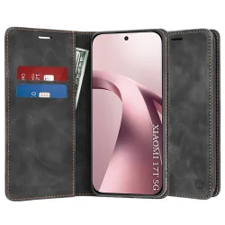 Custodia per Xiaomi 17T, Techsuit, Confy, Nera