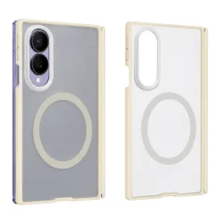 Custodia MagSafe per Samsung Galaxy Z Fold8 F971, Blueo, Skin Friendly Anti-Drop, Grigio