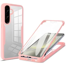 Custodia per Samsung Galaxy A37 5G, Techsuit, ColorVerse 360, Rosa