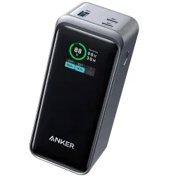 Batteria Esterna Anker Prime, 20000mAh, 200W, QC + PD, 1 x USB-A - 2 x USB-C, Nera A1336011