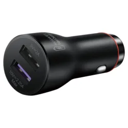 Caricabatterie Auto con Cavo USB-C Huawei CP36, 22.5W, 2.25A, 2 x USB-A, Nero 55034029