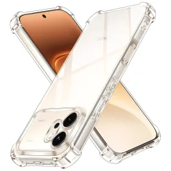 Custodia per Honor 600, Techsuit, Shockproof Clear, Trasparente