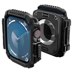 Custodia Spigen Rugged Armor per Apple Watch Series 10 / 11 42mm, Nera ACS08585