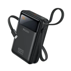 Batteria Esterna Yesido YP97, 20000mAh, 65W, PD, 2 x USB-C, Grigio