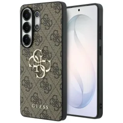 Custodia per Samsung Galaxy S26 Ultra S948, Guess, 4G Big Logo, Marrone