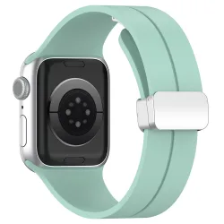 Cinturino Techsuit W011 per Apple Watch Serie 49mm / 46mm / 45mm / 44mm / 42mm, Verde