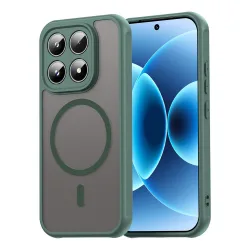 Custodia MagSafe per Xiaomi 17, Techsuit, HaloFrost II, Verde