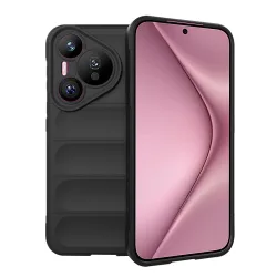 Custodia per Huawei Pura 70, Techsuit, Magic Shield, Nera